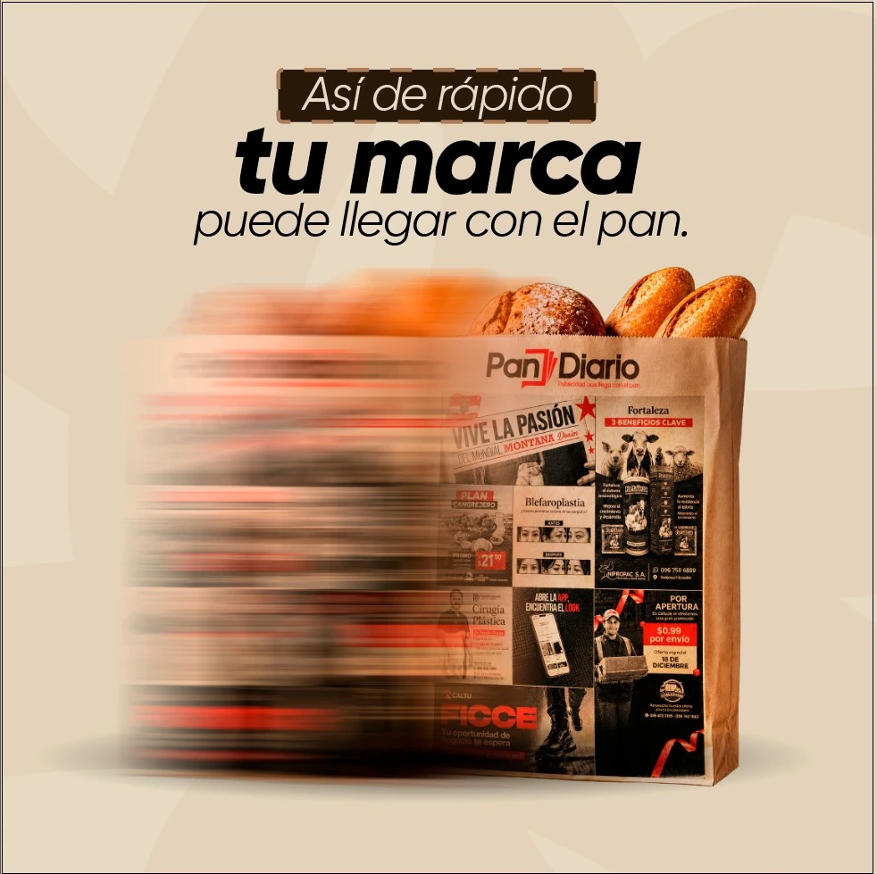 Bolsas de Pan Diario impresas, listas para la próxima tirada